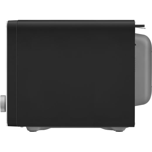 Smeg Collezione MOC02BLMUK Litre 30cm High, Freestanding Small - Black - Side shot