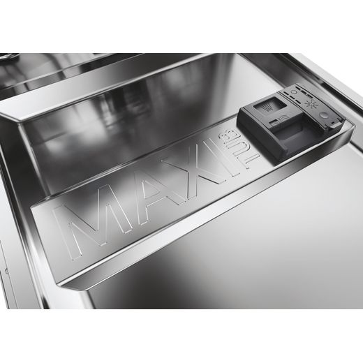 Candy RapidÓ Fully Integrated Standard Dishwasher - Silver - Close up shot 