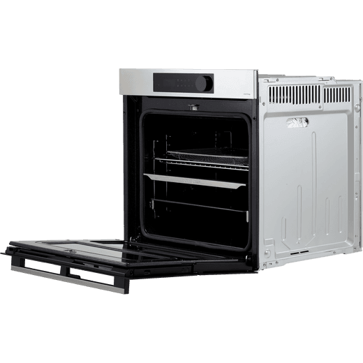Samsung Series 5 Dual Cook Flex™ Electric Single Oven - Stainless Steel - Main door open