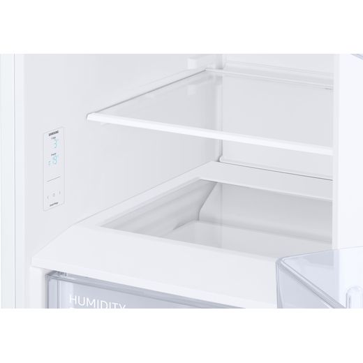 Samsung Total No Frost Fridge Freezer - White - Close up shelf shot