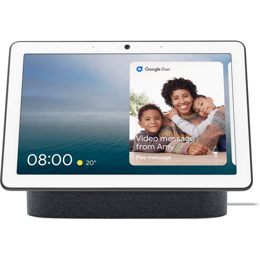 Google Nest Hub Max with Google Assistant - 10" Screen - Charcoal
