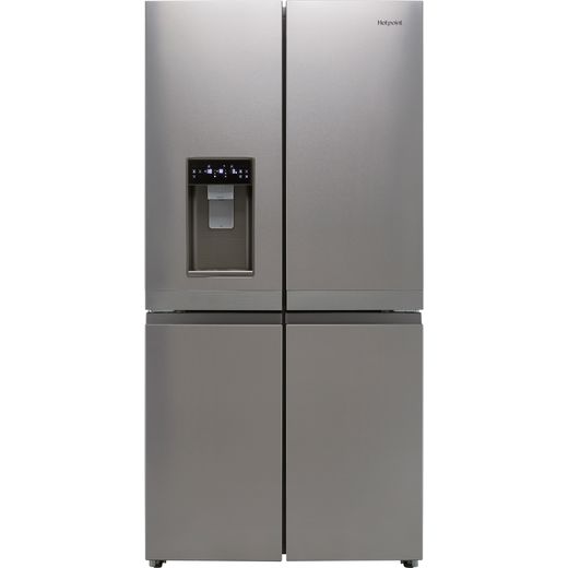 Hotpoint HQ9IMO1LUK American Fridge Freezer - Silver - F Rated