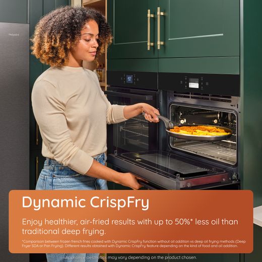 Hotpoint Class 8 HCW9OWPHTSBUK 53 Litre 46cm High, Built In Microwave With Grill - Black - Annotation - Dynamic CrispFry