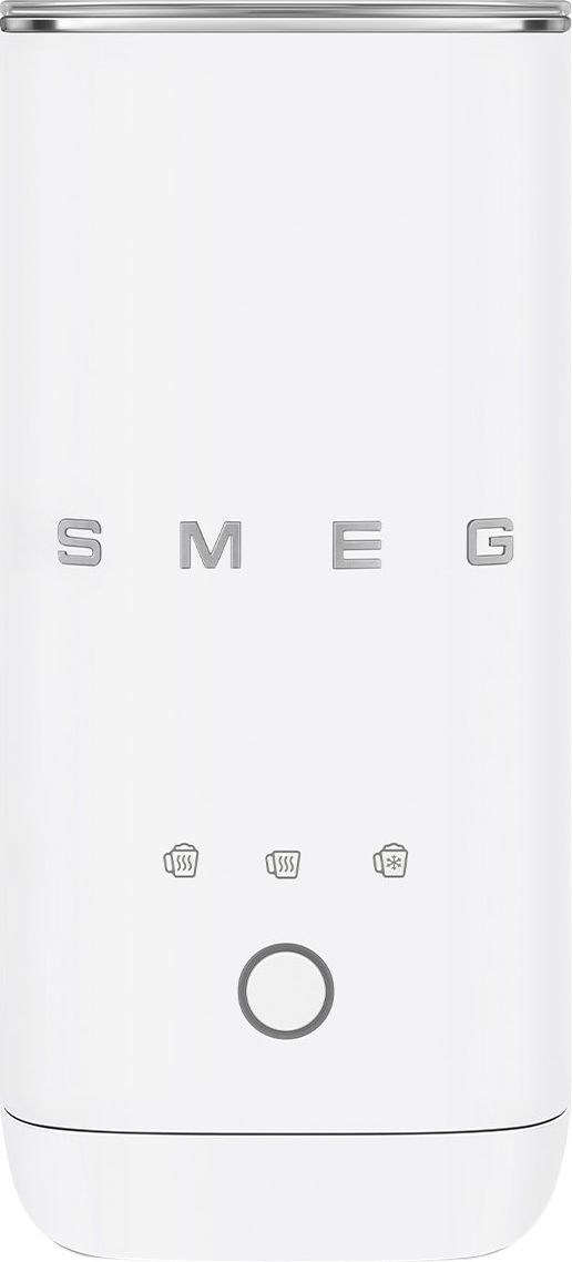 Smeg Milk Frother - Automatic, White, Ceramic Non-Stick