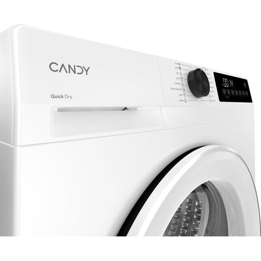 Candy Quick Pro GD 10N1-80 10Kg Heat Pump Tumble Dryer - White - Control panel