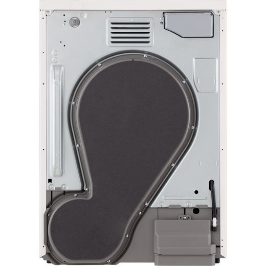 LG X10 Series Direct Drive™ RHX1009NWK Wifi Connected 9Kg Heat Pump Tumble Dryer - White - Back shot