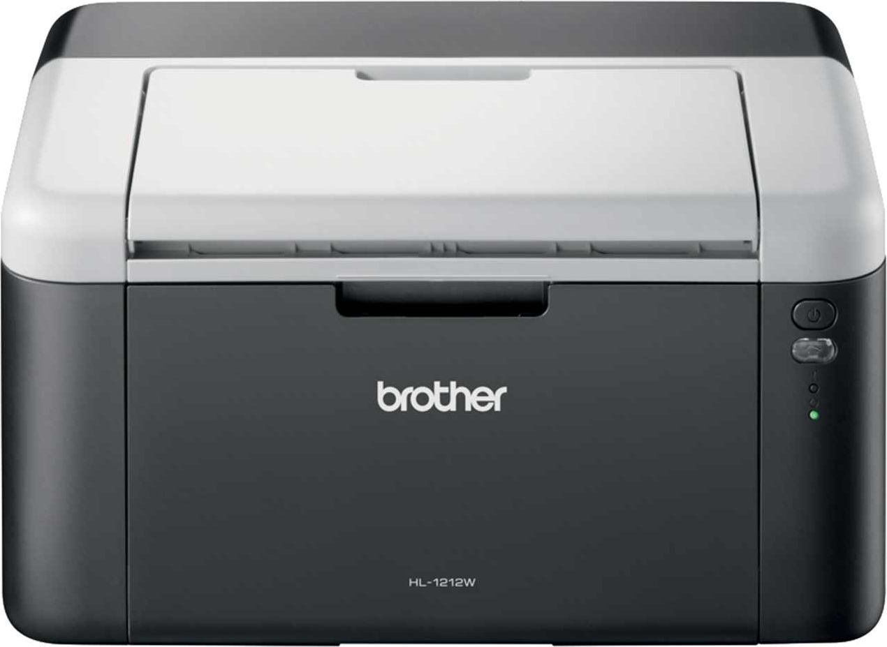 Brother HL-1212W Compact Wireless Mono Laser Printer - Black, Black