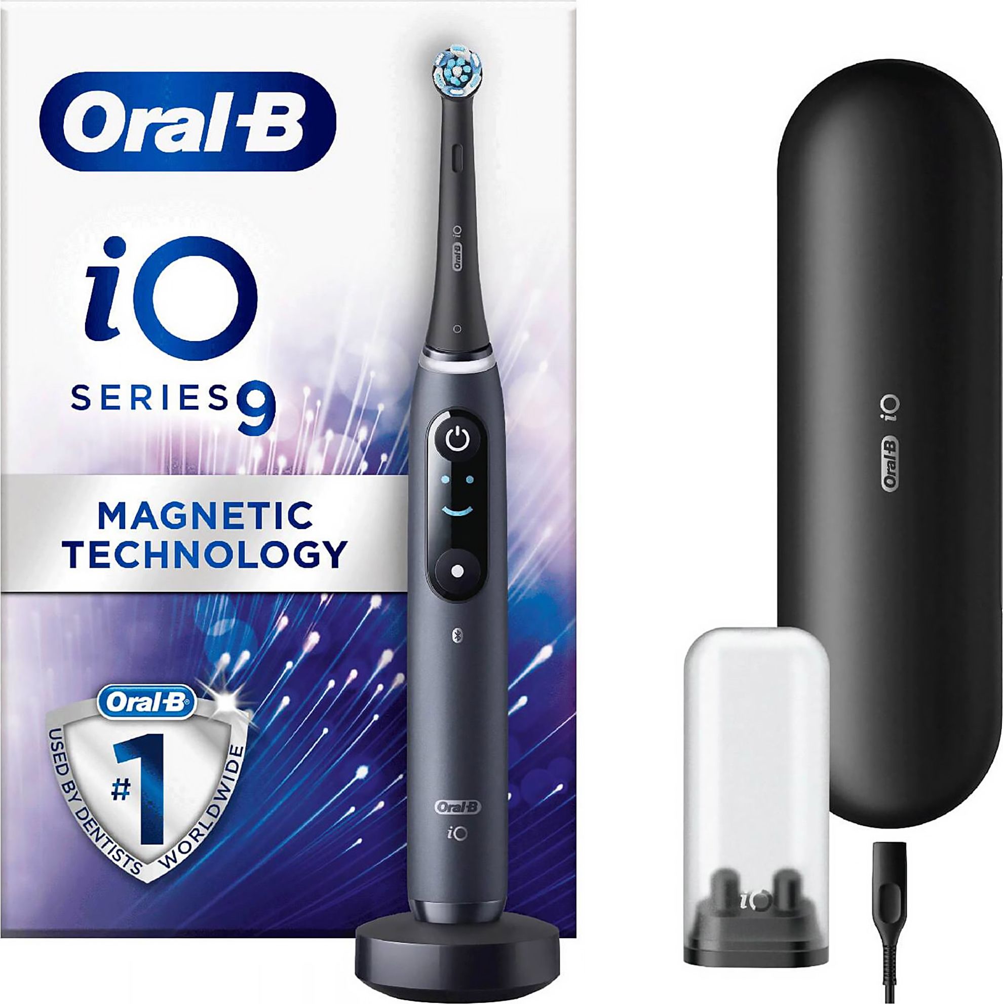 Oral B iO 9 Electric Toothbrush - Black, Black