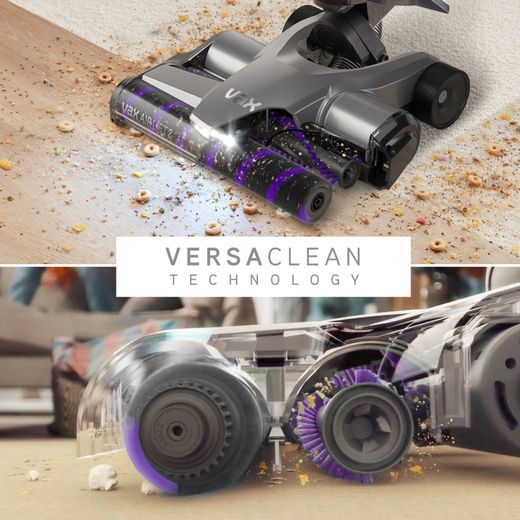 Vax Air Lift 2 Pet Plus CDUP-PLXP Upright Vacuum Cleaner - Annotation - Versaclean Technology
