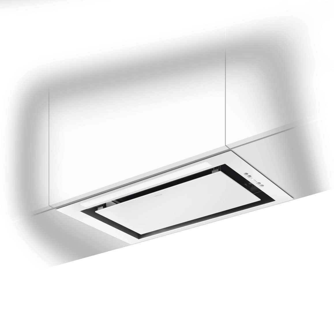 Elica LANE 80cm Built-In Cooker Hood - White - 650 m³/h