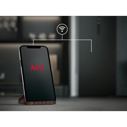 AEG 8000 Series Fridge Freezer - Stainless Steel - Annotation - Wifi connection shot