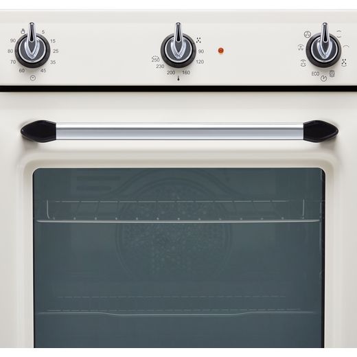 Smeg Victoria Electric Single Oven - Cream - Control panel