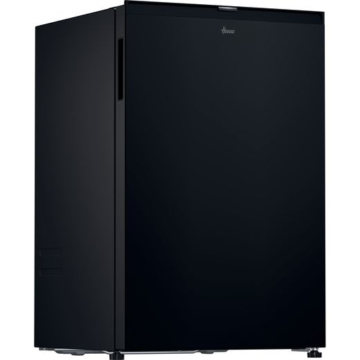 Hoover HONLQ2S58EBK 85cm High Small Fridge - Black - Right perpsective shot