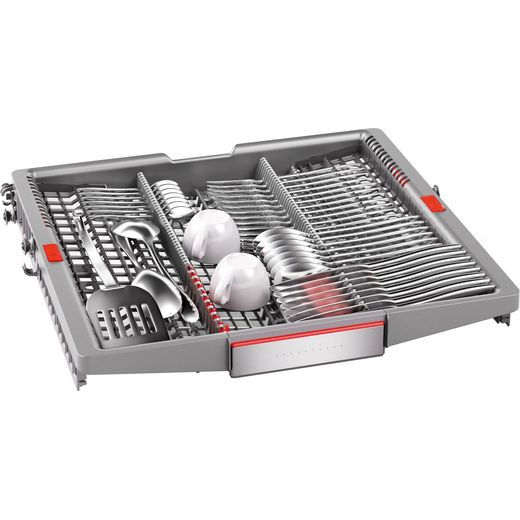 Siemens Integrated Standard Dishwasher - Stainless Steel - Cutlery tray shot