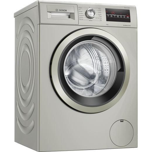 Bosch Serie 4 WAN282X1GB 8Kg Washing Machine with 1400 rpm - Silver - C Rated