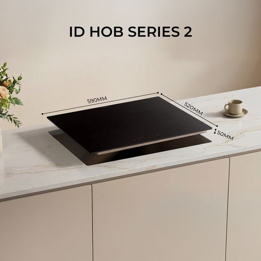 Haier Series 2 HAIDFS64MCAR 60cm Induction Hob - simensions 2