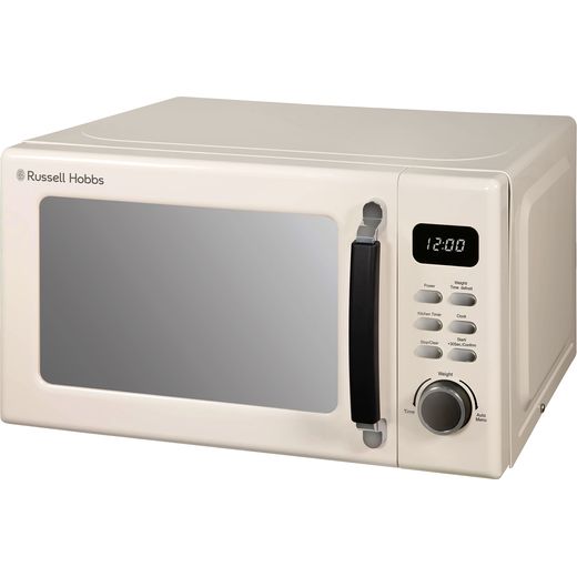 Russell Hobbs RHM2026C 26cm High, Freestanding Small - Cream - Left perspective shot 
