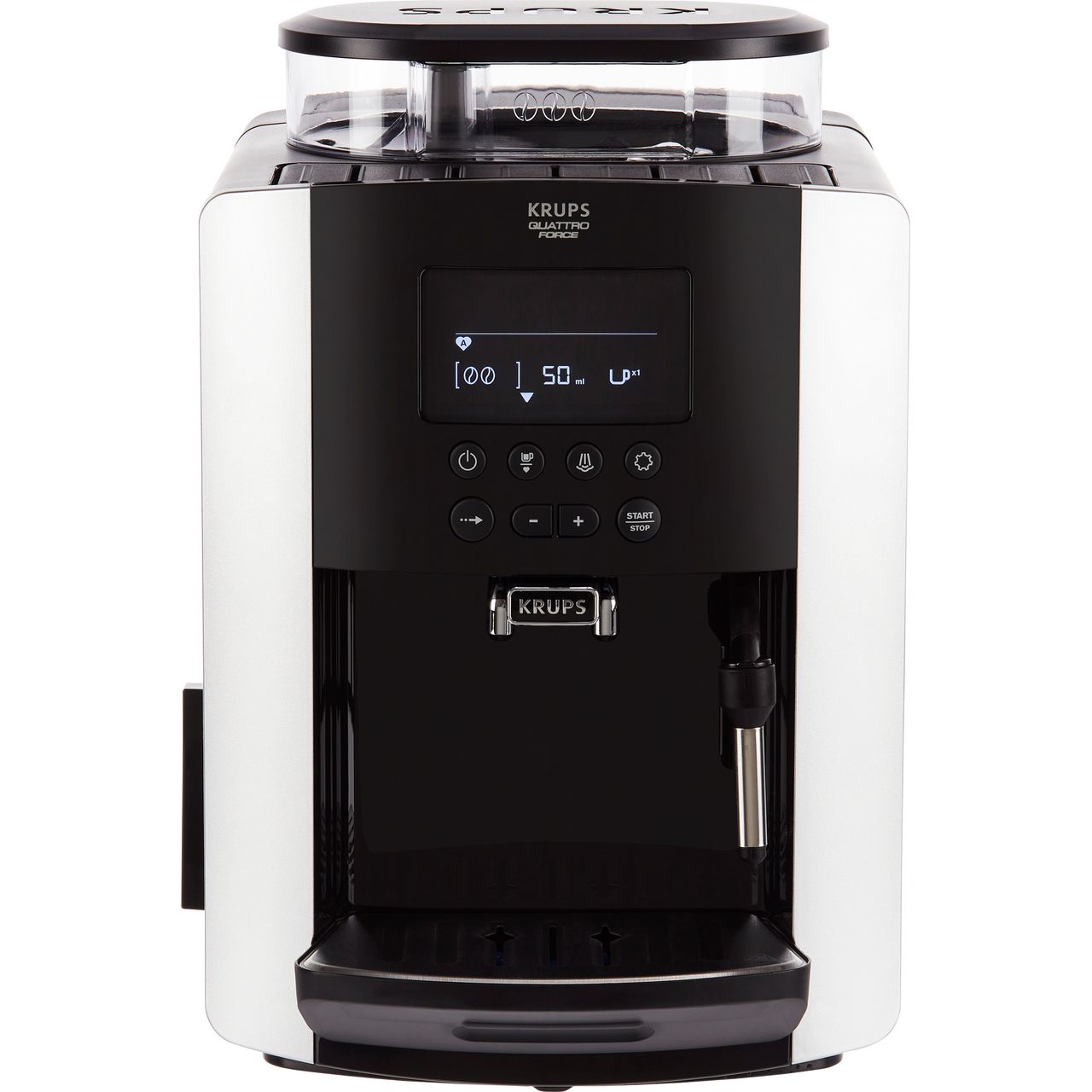 Krups EA817840 Arabica Digital Bean To Cup Coffee Machine 1450 Watt 15 ...