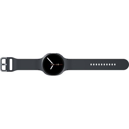 Samsung Galaxy Watch8, GPS - 44mm - Graphite - Top view shot