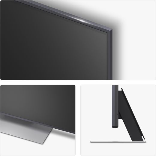LG QNED87A6 4K Ultra HD MiniLED Smart TV - Close up detail shot 