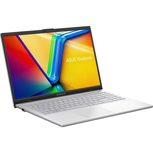 ASUS Vivobook Go 15 E1504FA-BQ2692W 15.6" Laptop - AMD Ryzen™ 3, 128GB SSD, 8 GB RAM - Silver - Right perspective