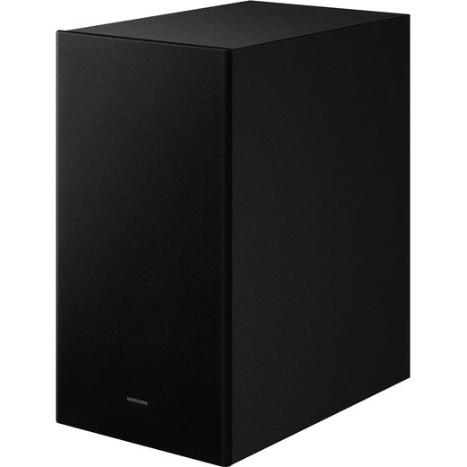 Samsung B-Series HW-B46CF Bluetooth 2.1 Soundbar - Black - Subwoofer left perspective