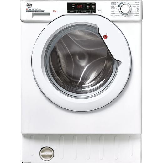 Hoover HBWS49D1E Integrated 9Kg Washing Machine with 1400 rpm - White - D Rated