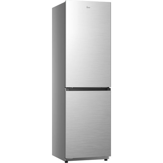 Hoover HONCQ3T518ENXK 185cm 50/50 Frost Free Fridge Freezer - Silver - right perpsective shot