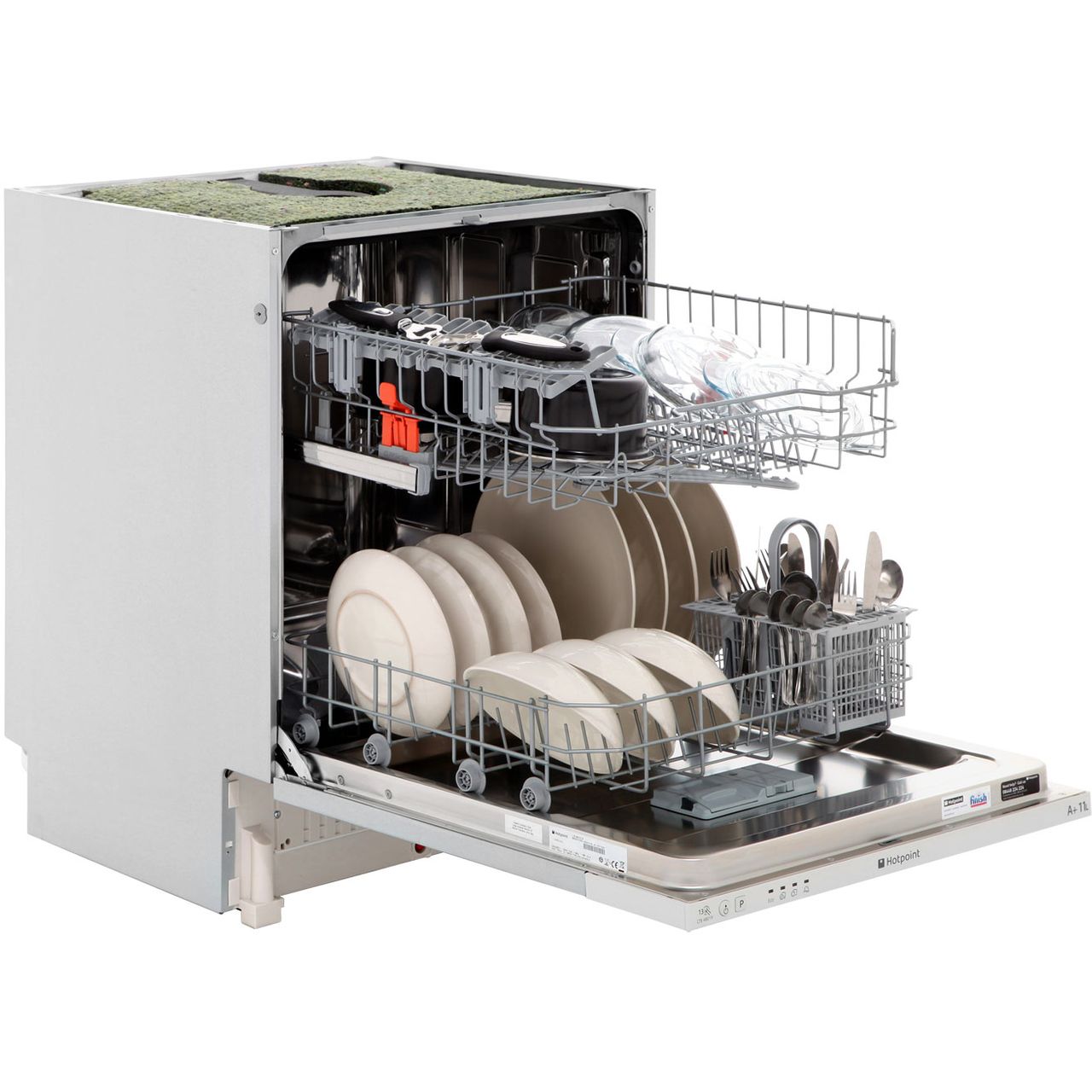 hotpoint integrated dishwasher ltb4b019