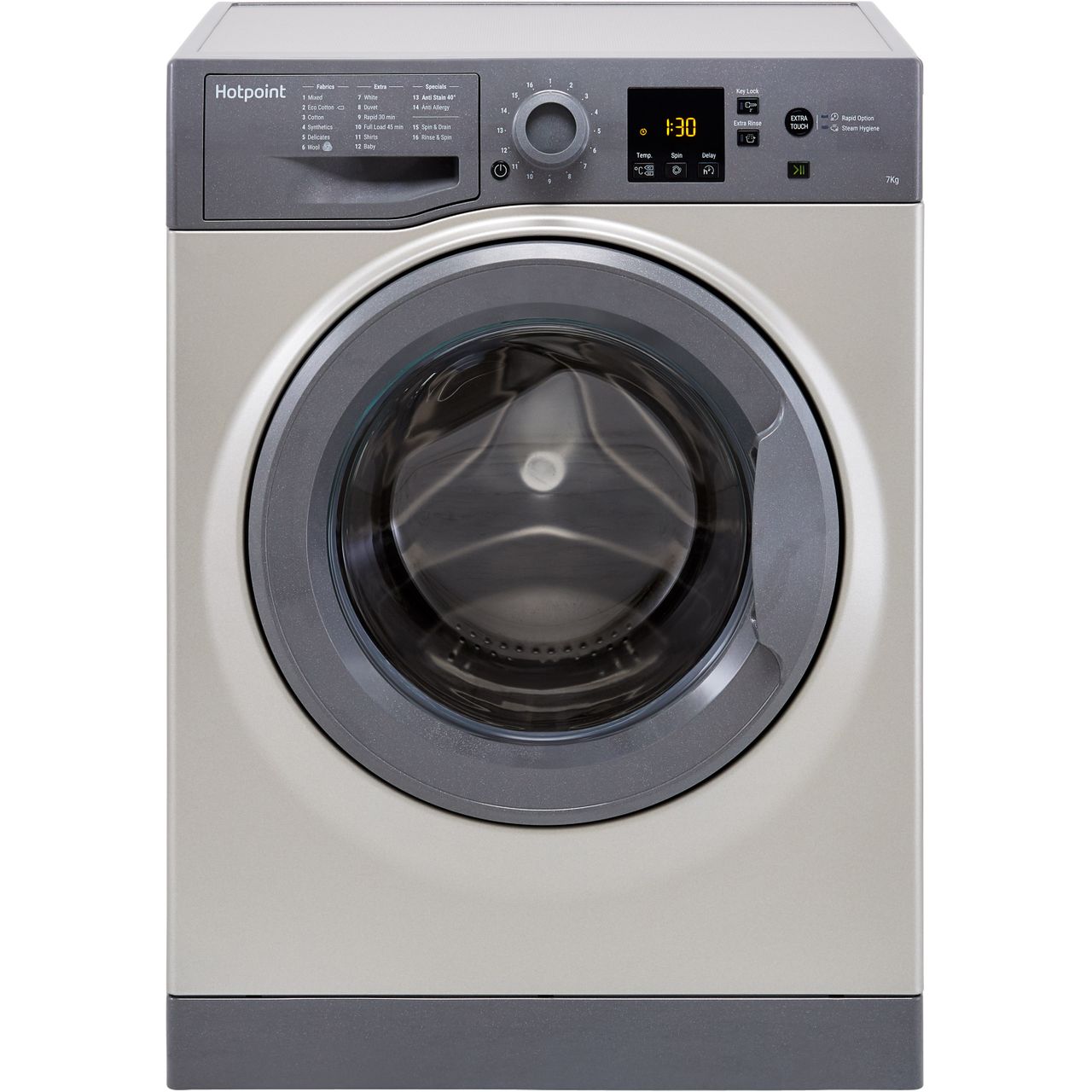 Hotpoint NSWM743UGGUK 7Kg Washing Machine with 1400 rpm Review