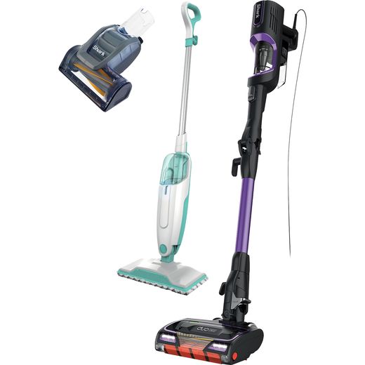 Shark HZ500S1000UK Upright Vacuum & Steam Mop Bundle