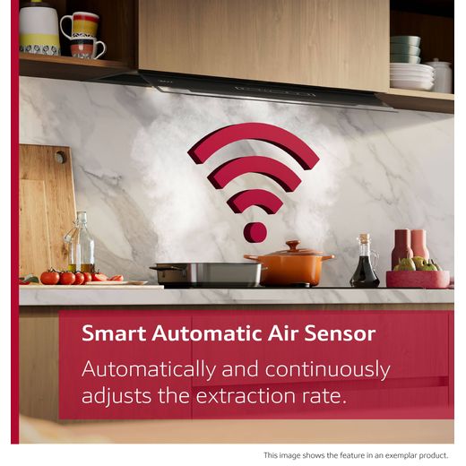 NEFF N90 Cooker Hood - Black - Annotation - Smart Automatic Air Sensor