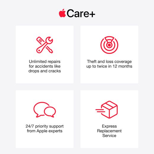 Apple iPhone 17e 256GB in White - Annotation - Apple care