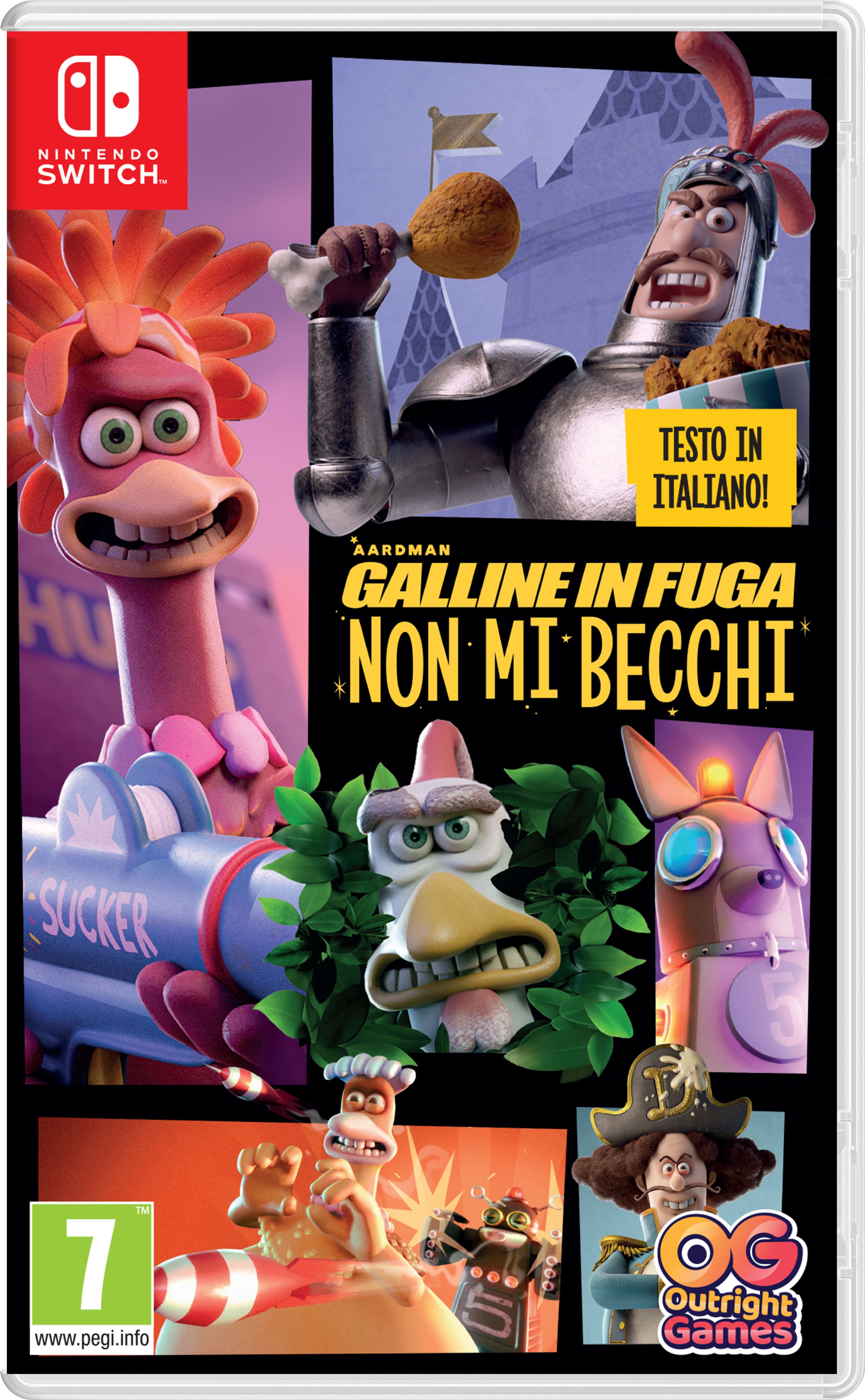 Image of Chicken Run: Eggstraction for Nintendo Switch, White