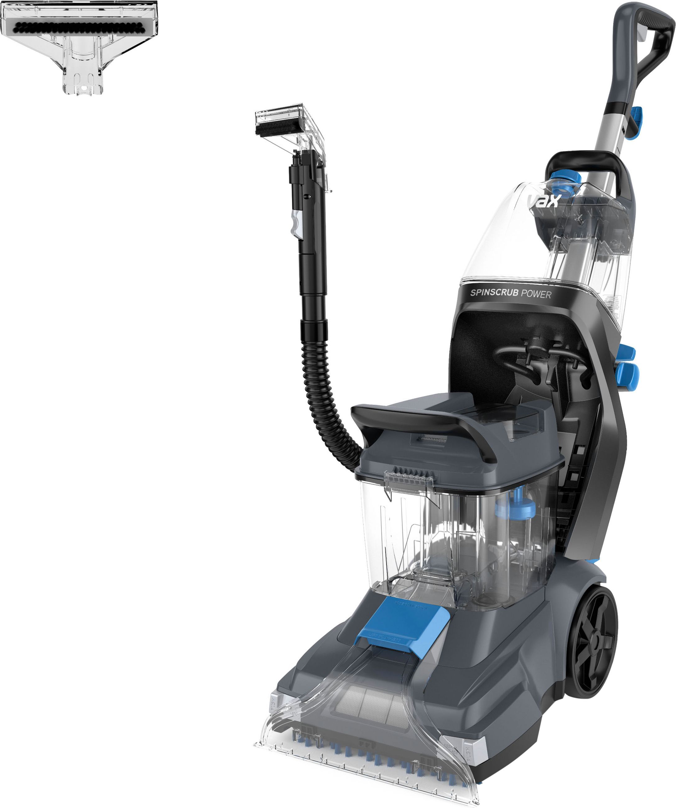 Vax SpinScrub Power CDCW-SSXS Carpet Cleaner, Grey