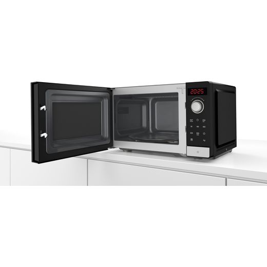 Bosch Serie 2 FFL023MS2B 20 Litre Microwave - Black / Stainless Steel