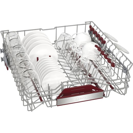 NEFF N70 Integrated Standard Dishwasher - Stainless Steel - Right perpsective shot