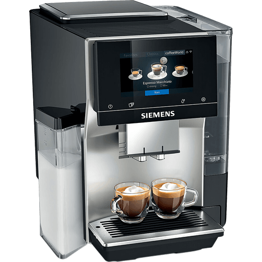 Siemens EQ700 TQ703GB7 Wifi Connected Bean to Cup Coffee Machine - Black / Silver