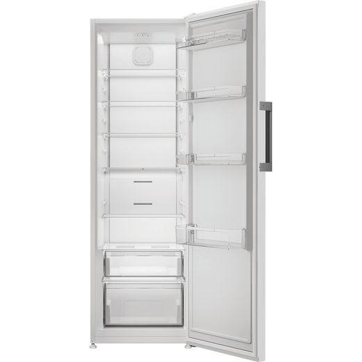 Indesit MLINF 1442 W4UK 186cm Fridge - White - Door open empty