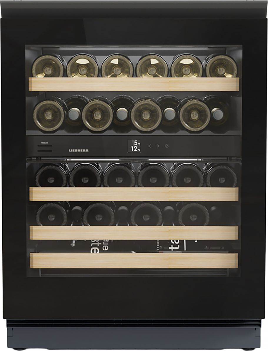 Liebherr UWGB3632 Undercounter Wine Cooler - 32 Bottle Capacity - Black