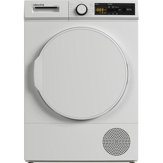 electra thp7112w 7kg heat pump tumble dryer white a++ rated