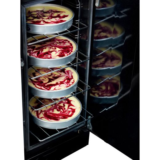 Rangemaster Kitchener 90cm Electric Range Cooker with Ceramic Hob - Cream / Chrome