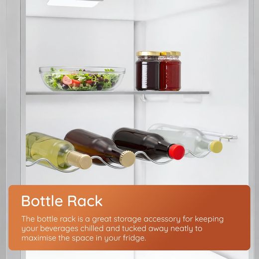 Hotpoint HPMLS 1411 W4UK 171cm Fridge - White - annotation - bottle rack shot