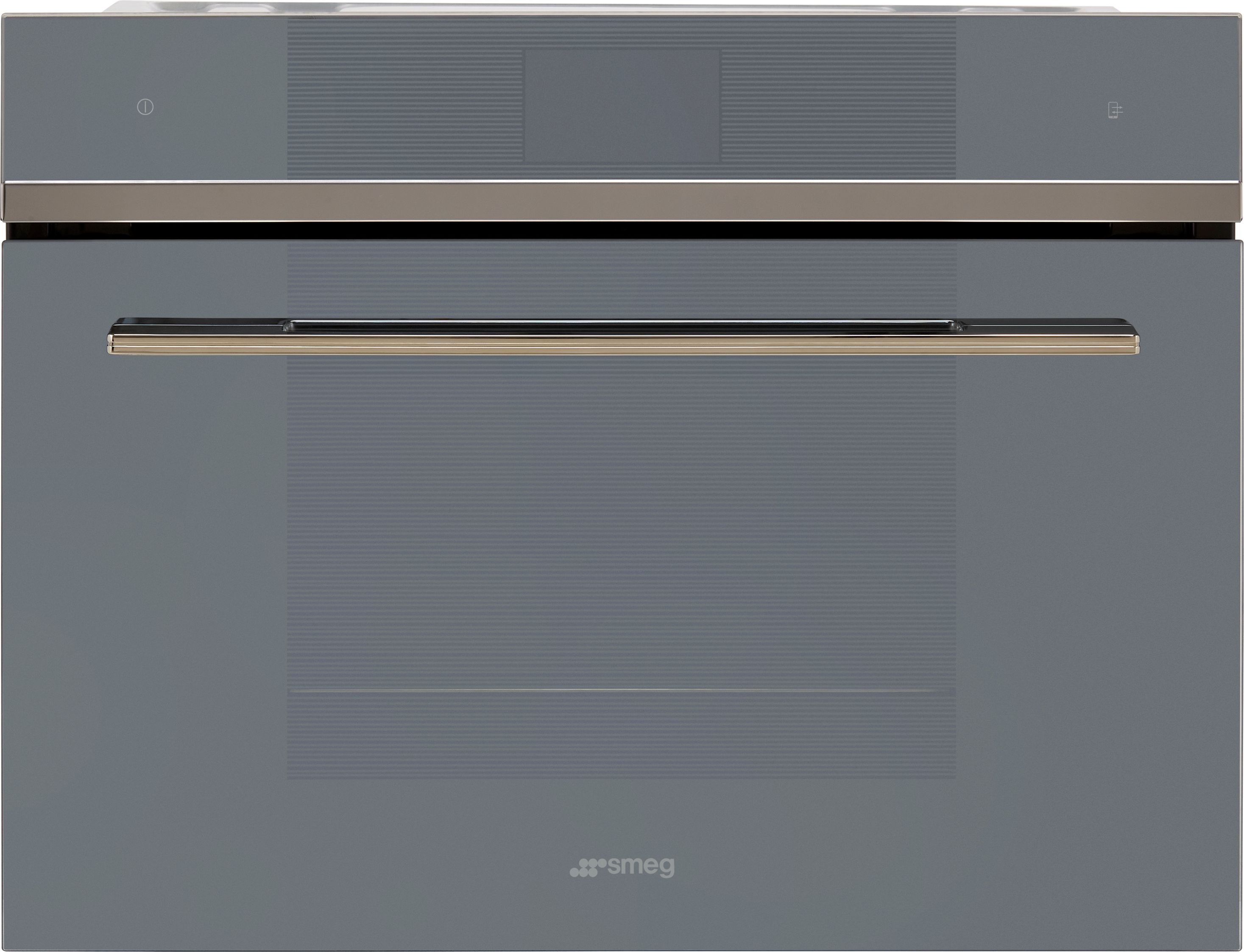 Smeg Linea SF4104WVCPS Wifi Connected Built In Compact Electric Single Oven - Silver - A+ Rated, Silver