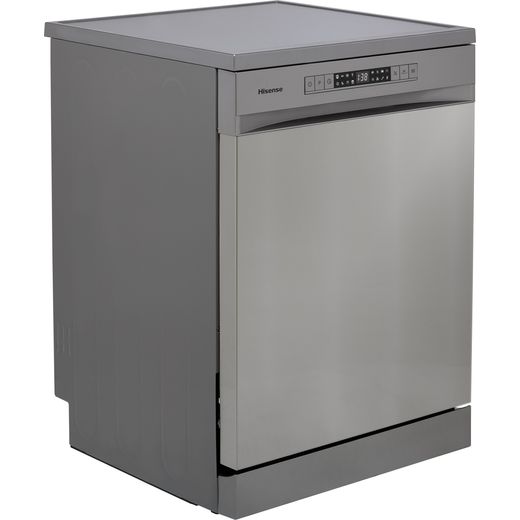 Hisense Standard Dishwasher - Stainless Steel - Right perspective