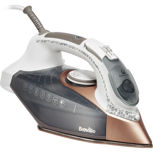 Breville DiamondXpress VIN401 3100 Watt Iron -White / Rose Gold