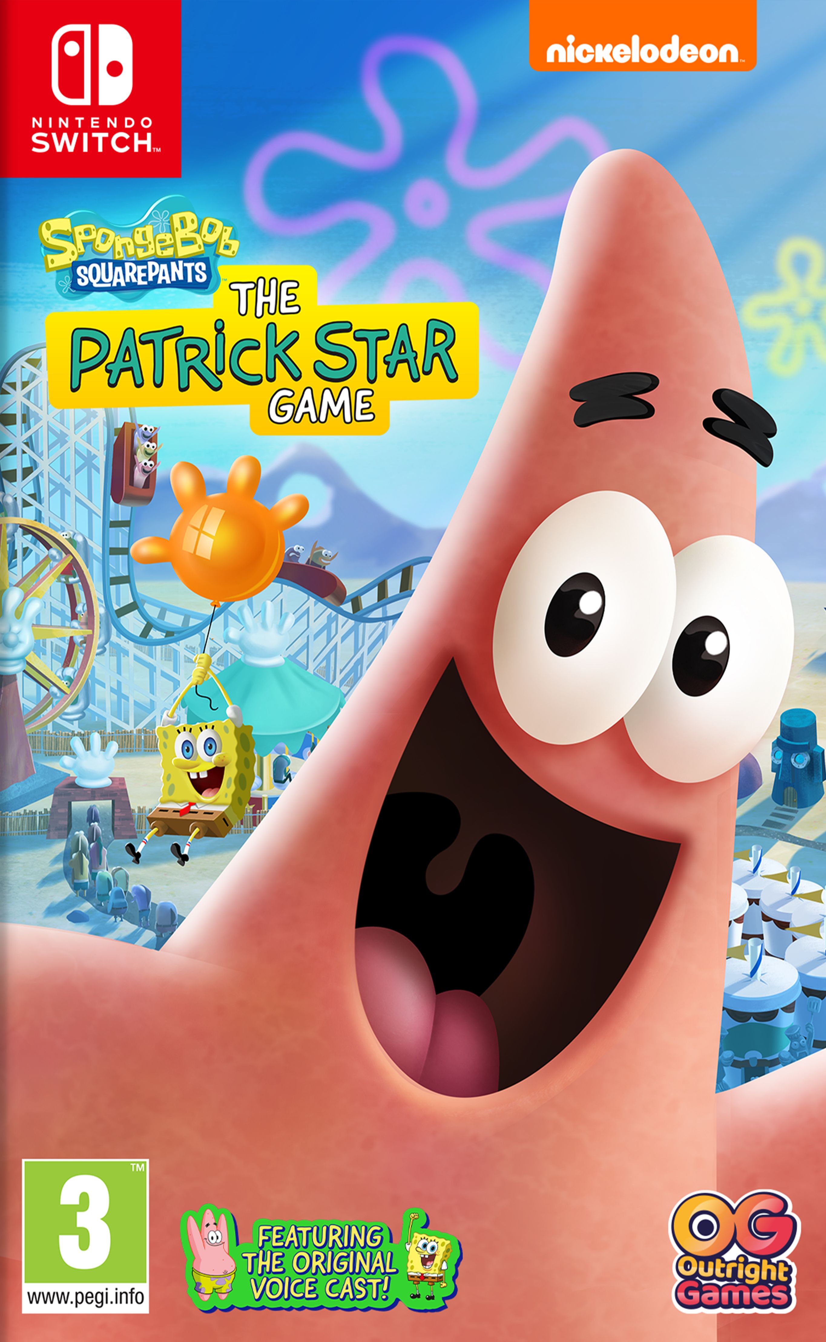 Image of SpongeBob SquarePants: The Patrick Star Game for Nintendo Switch, White