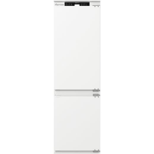Fridgemaster MBC55252NE 177cm 70/30 Integrated No Frost Fridge Freezer with Sliding Door Fixing Kit - White - Front shot