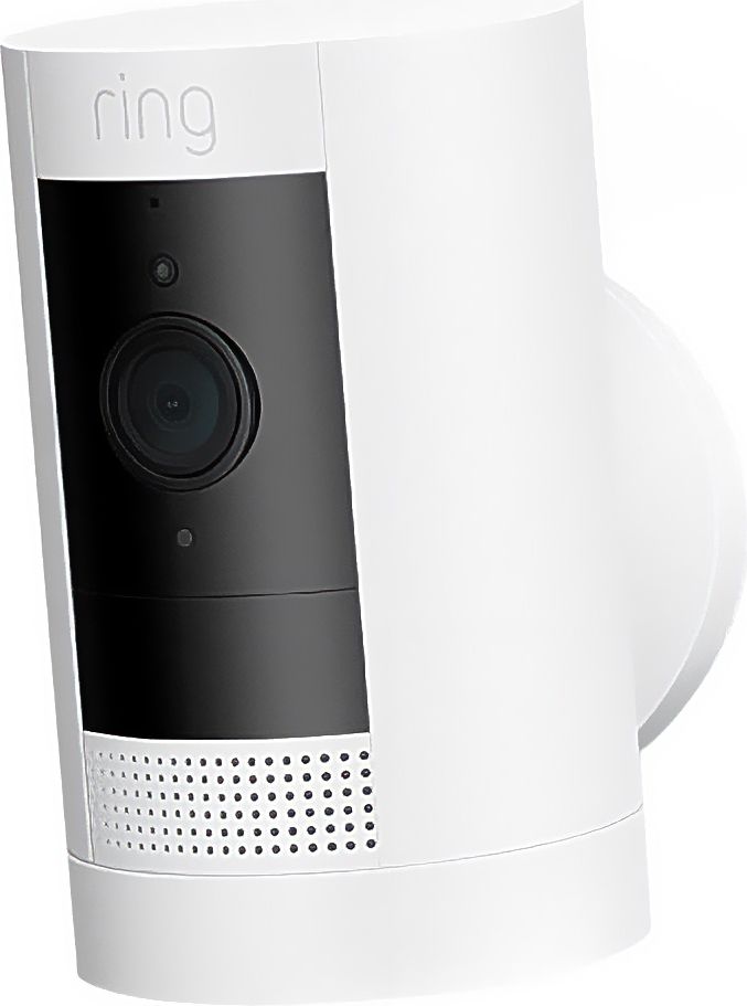 Ring Stick Up Cam Battery (Gen 3) Smart Home Security Camera - White, White