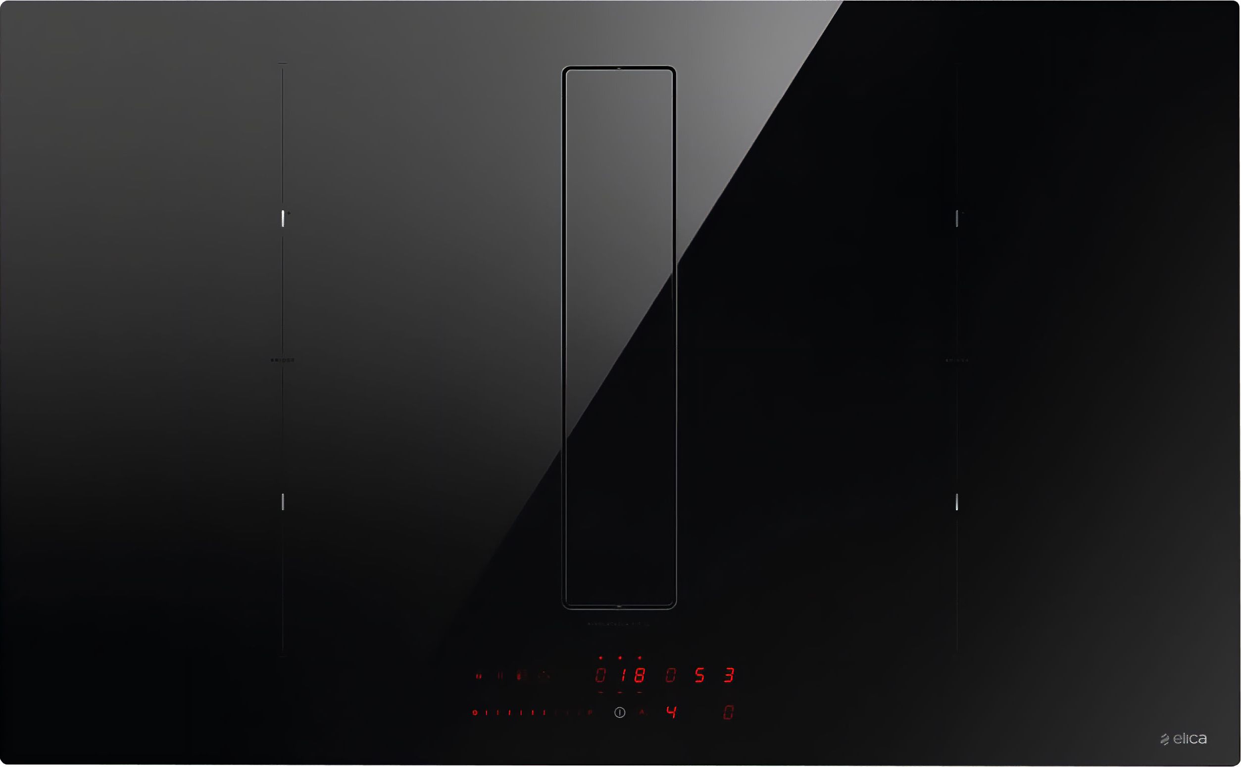 Elica - Induction Hob - Built-in - 83 cm - Black - Glass Top